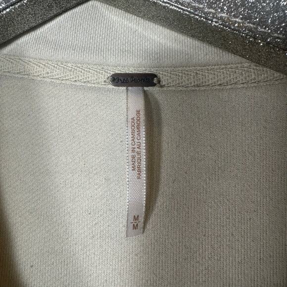 Free People Cozy Fleece Oversized Button Down Ruby Jacket - Picture 5 of 8